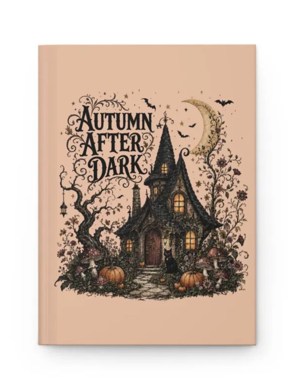 Autumn After Dark Haunted Cottage Journal Gothic Halloween Spooky Fall NEW